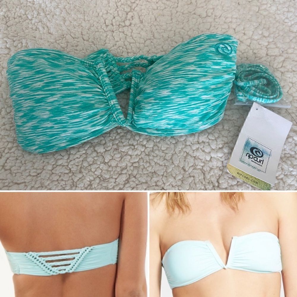 NEW Rip Curl bandeau bikini top